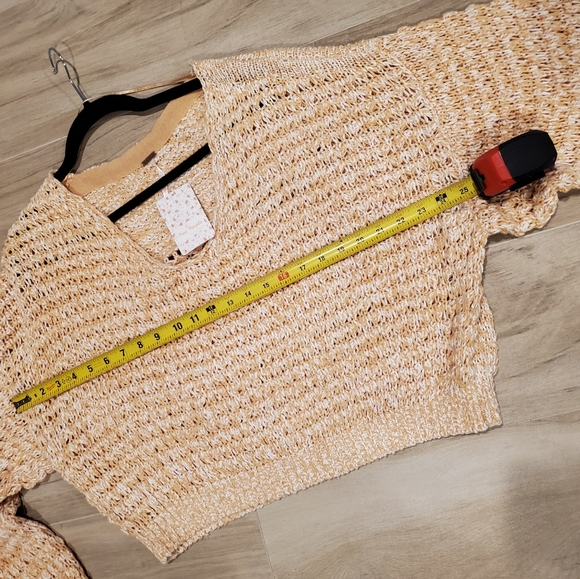 Free People V-Neck Knit Sweater - Picture 10 of 12